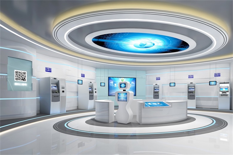 在企業(yè)展廳裝修中，如何合理運(yùn)用數(shù)字技術(shù)和互動裝置？