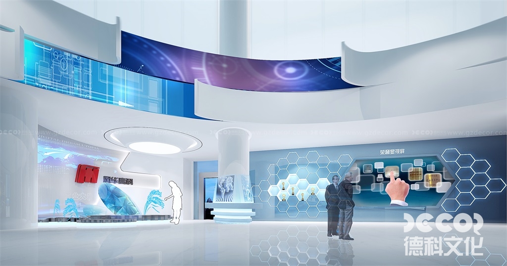 現(xiàn)代簡約企業(yè)展廳設(shè)計如何提升客戶的品牌認知度？