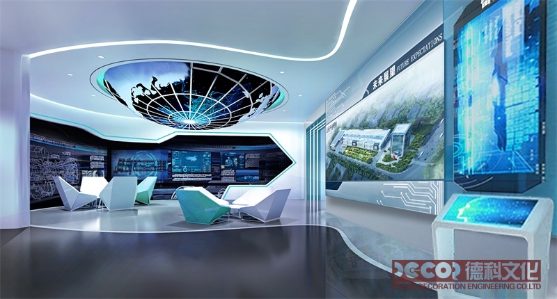 固定式企業(yè)展館裝修如何設(shè)計接待區(qū)